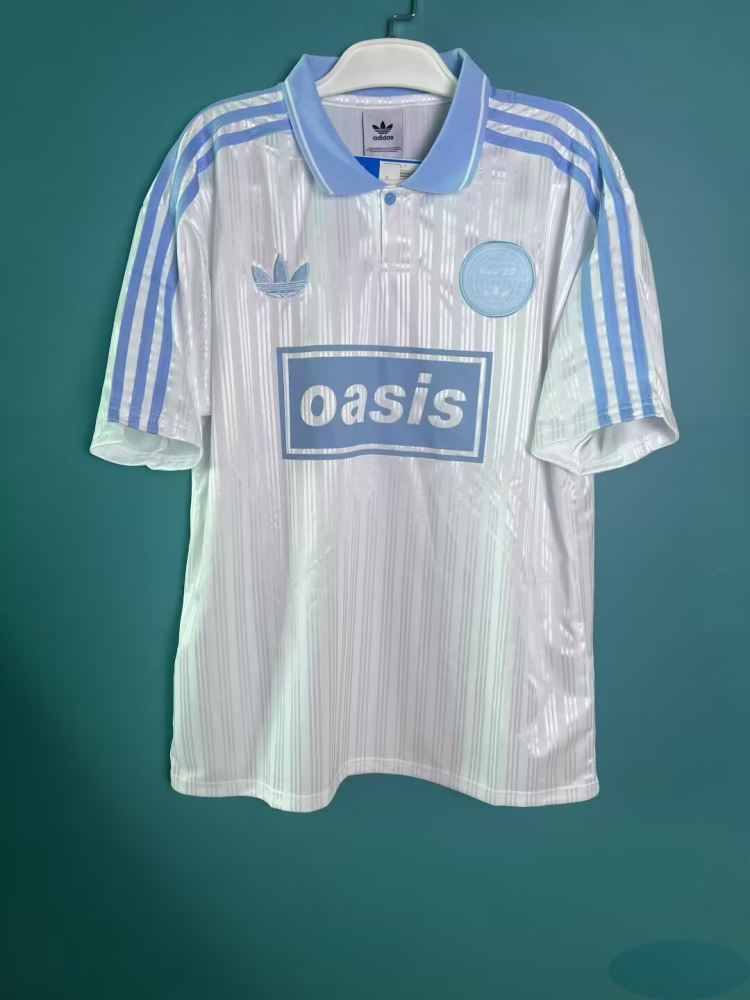 （S-4XL）1:1 Copy Top Quality 2025/2026  oasis x Adidas joint edition Football Jersey （Fan Edition）