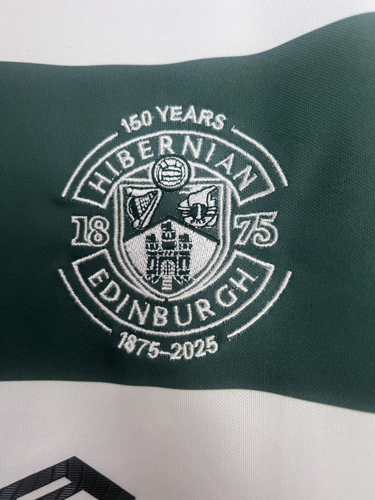 （S-4XL）1:1 Copy Top Quality 2025/2026 Hibernian 150th Anniversary Football Jersey (Fan Edition)