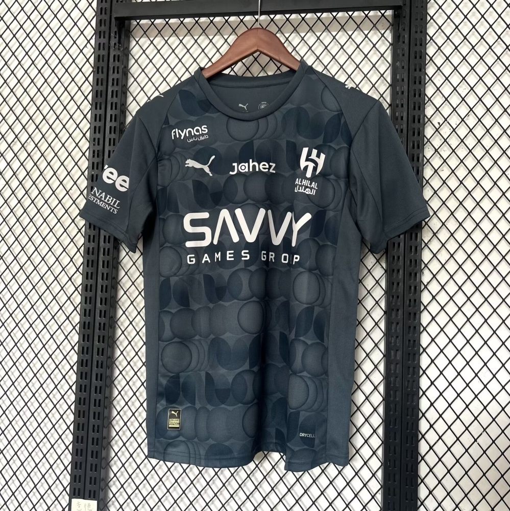 （S-4XL）1:1 Copy Top Quality 2025/2026 Al Hilal Third Football Jersey （ Fan Edition）