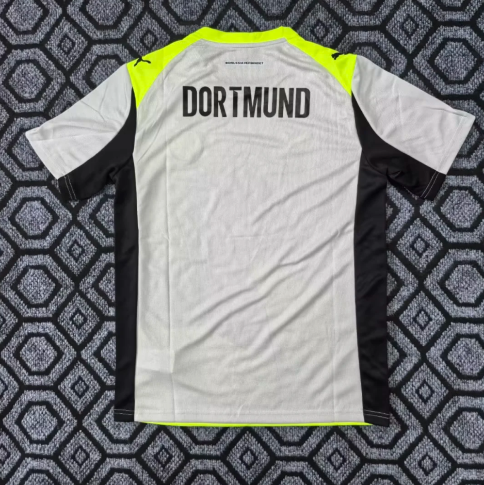 （S-2XL）1:1 Copy Top Quality 2025/2026 Borussia Dortmund Away Football Jersey (Fan Edition)