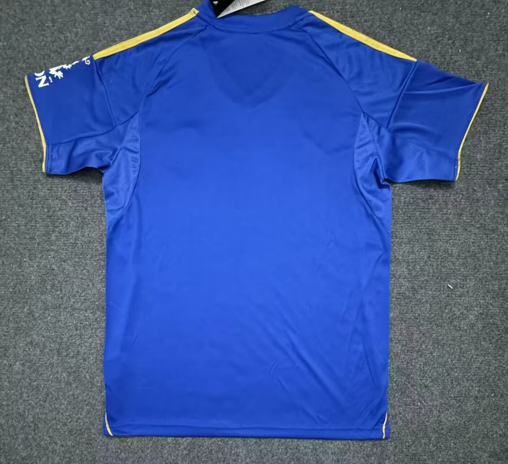 （S-4XL）1:1 Copy Top Quality 2025/2026 Leicester City Home Football Jersey （ Fan Edition）
