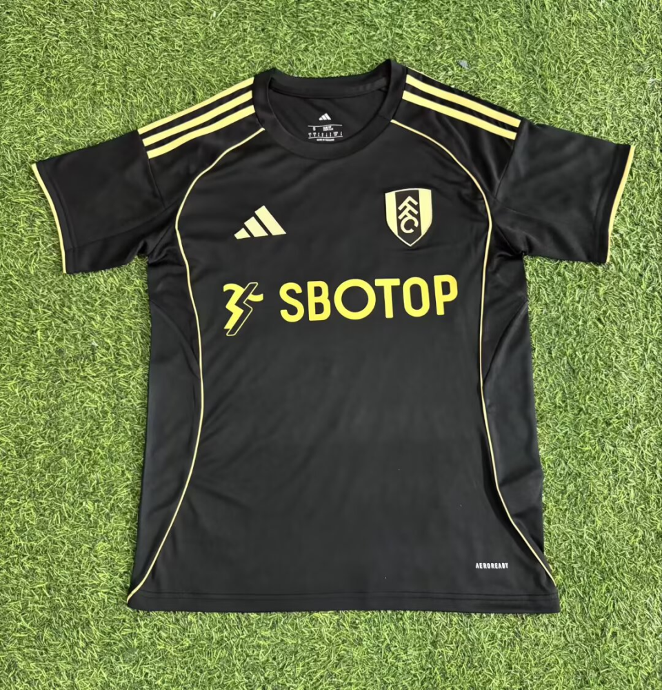 （S-4XL）1:1 Copy Top Quality 2025/2026 Fulham Third Football Jersey （ Fan Edition）