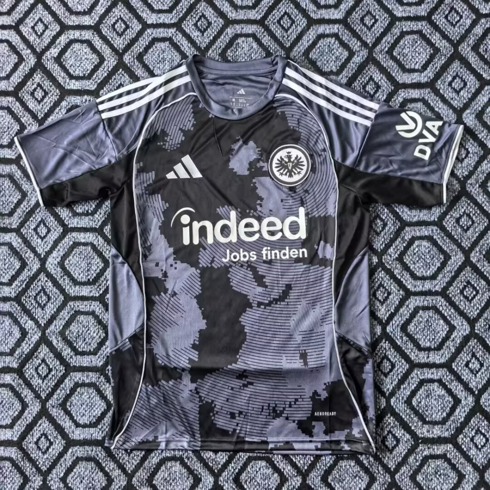 （S-2XL）1:1 Copy Top Quality 2025/2026 Eintracht Frankfurt Third Football Jersey （Fan Edition）