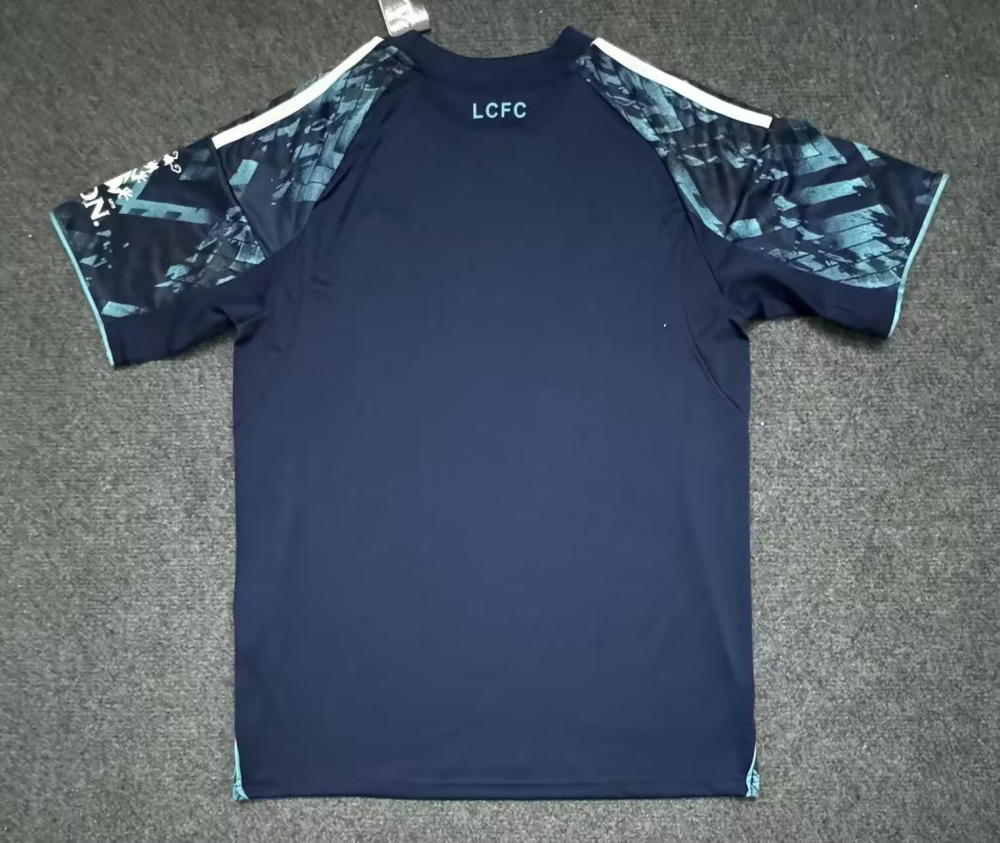 （S-4XL）1:1 Copy Top Quality 2025/2026 Leicester City Away Football Jersey （ Fan Edition）