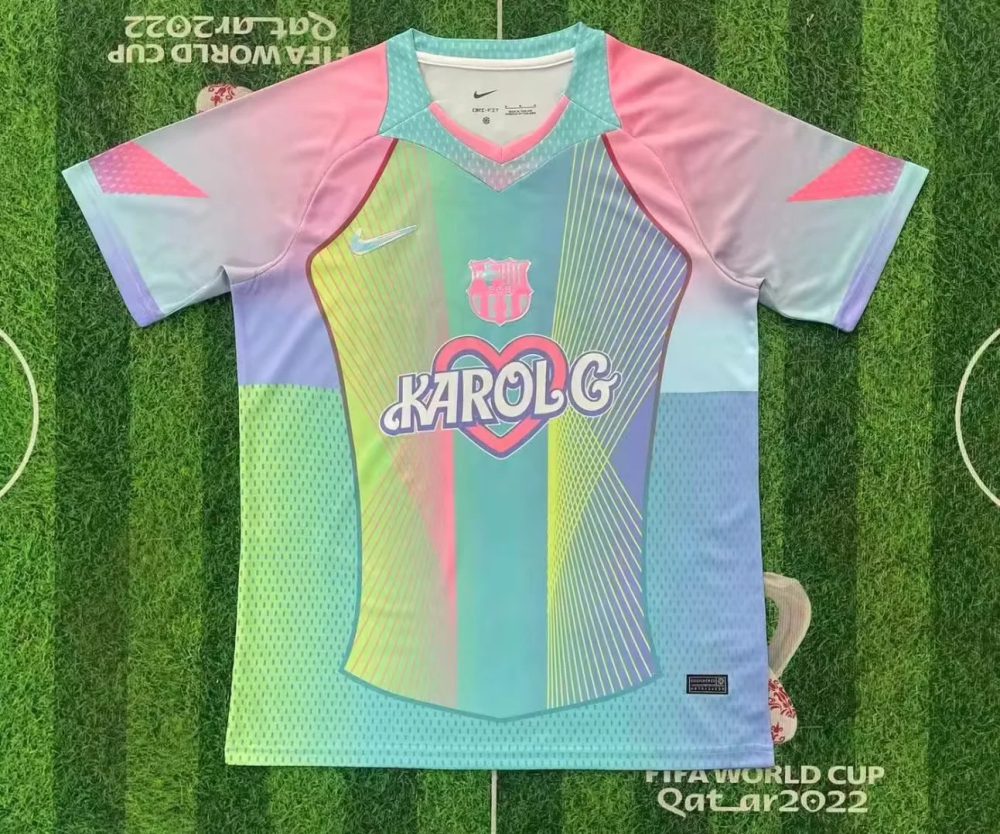 （S-2XL）1:1 Copy Top Quality 2025/2026 Barcelona Special Edition Football Jersey （ Fan Edition）