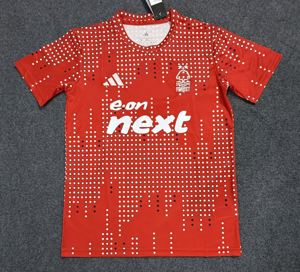 （S-4XL）1:1 Copy Top Quality 2025/2026 Nottingham Forest training clothes Football Jersey （Fan Edition）