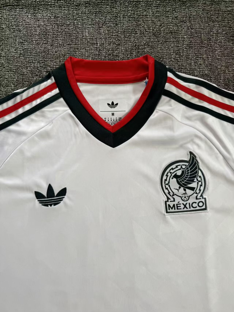 （S-4XL）1:1 Copy Top Quality 2026 Mexico Away  Football Jersey （ Fan Edition）