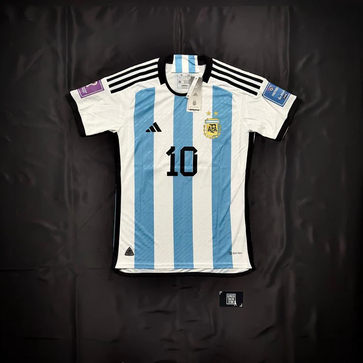 （S-2XL）1:1 Copy Top Quality 2022 Argentina Home Football Jersey （ Fan Edition）
