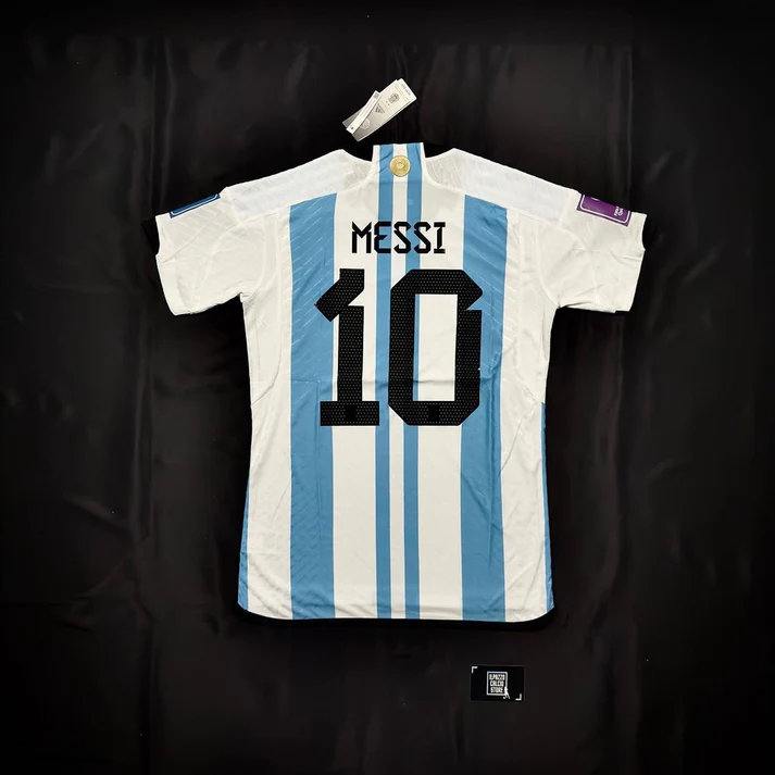 （S-2XL）1:1 Copy Top Quality 2022 Argentina Home Football Jersey （ Fan Edition）