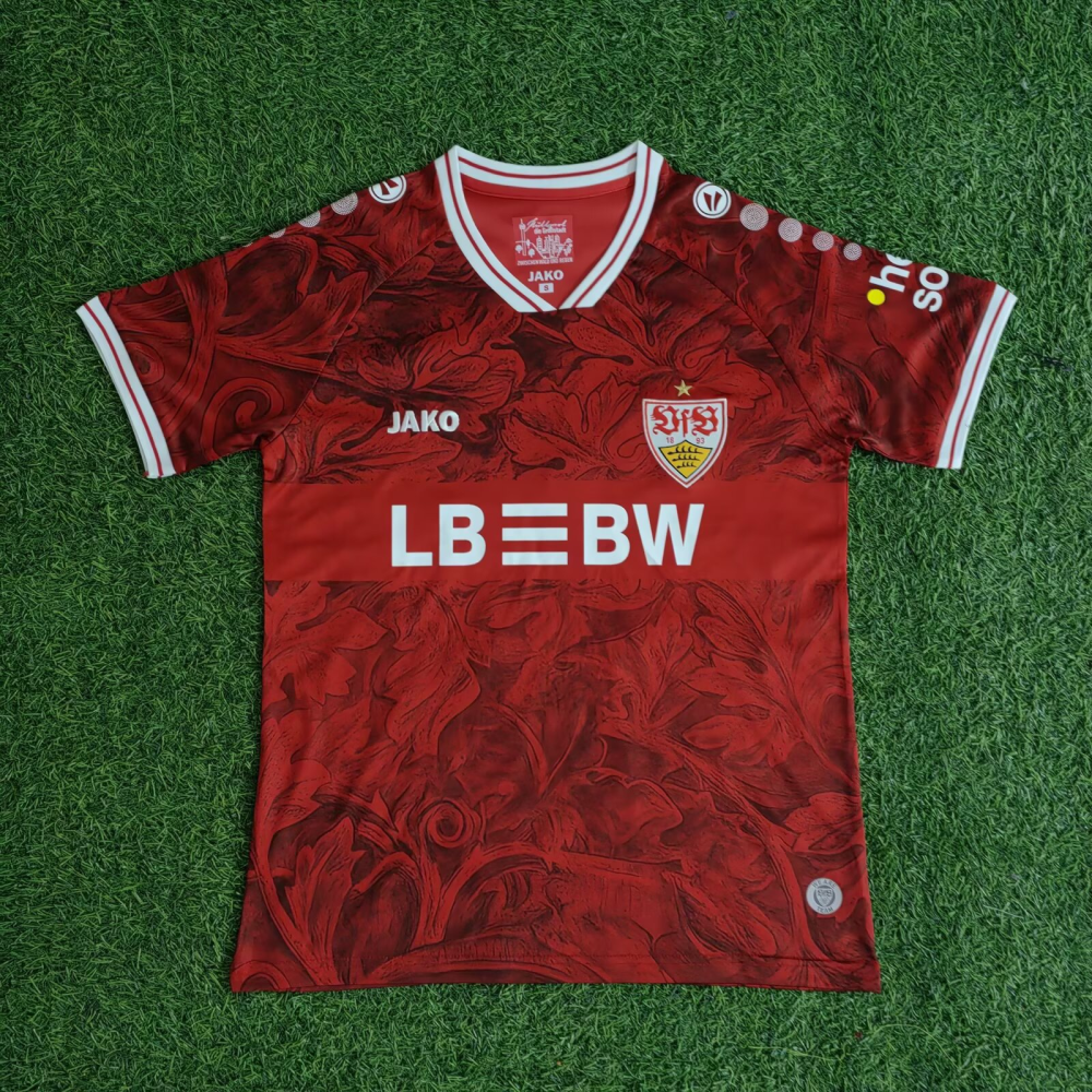 （S-4XL）1:1 Copy Top Quality 2025/2026 Stuttgart Away Football Jersey (Fan Edition)