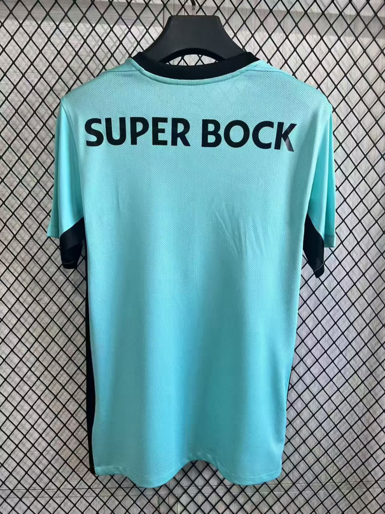 （S-4XL）1:1 Copy Top Quality 2025/2026 Sporting Lisbon fourth Football Jersey （Fan Edition）