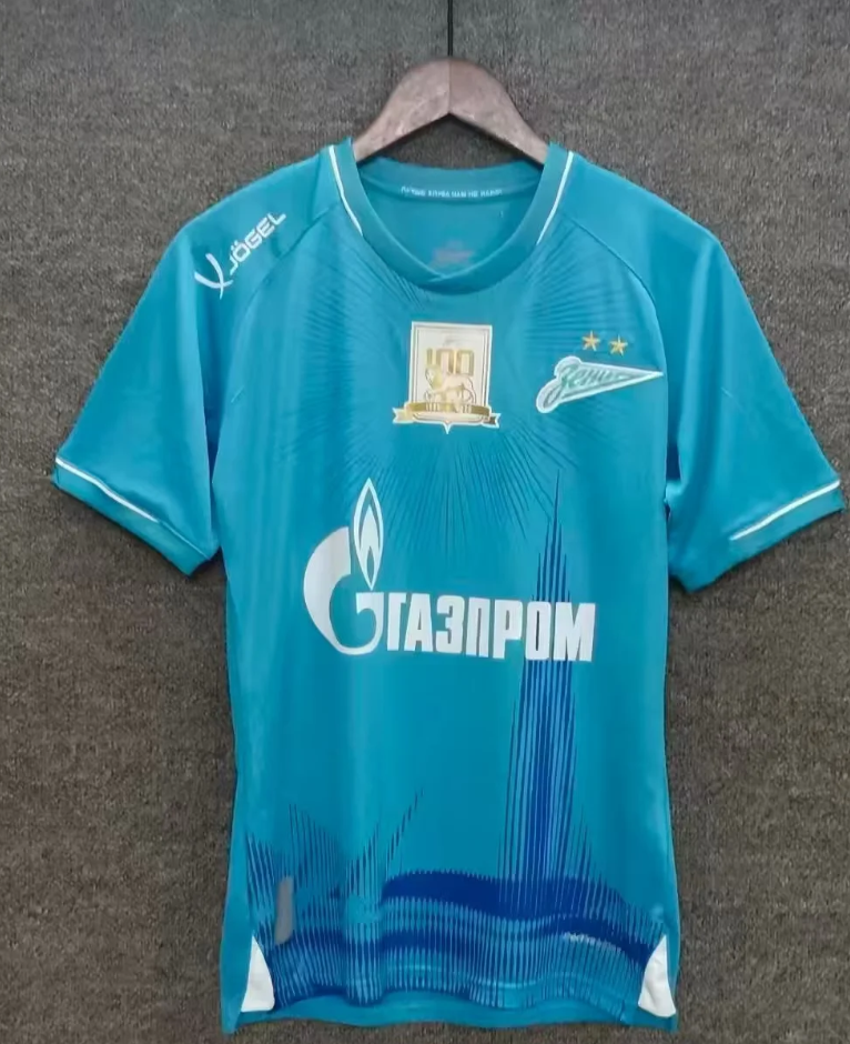 （S-2XL）1:1 Copy Top Quality 2025/2026 Zenit 100th Anniversary  Football Jersey （Fan Edition）