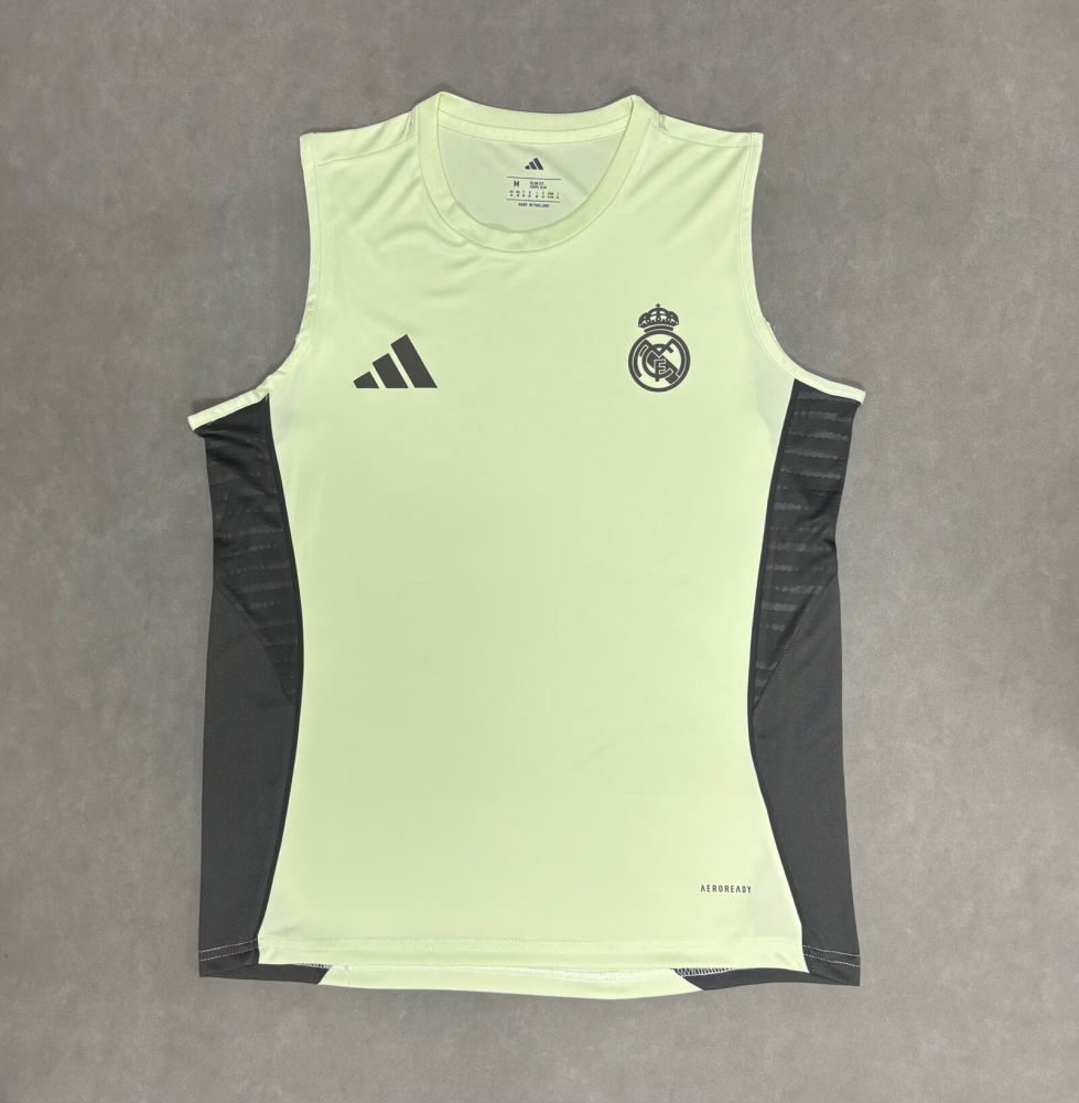 （S-4XL）1:1 Copy Top Quality 2025/2026 Real Madrid training clothes Vest Football Jersey （Fan Edition）