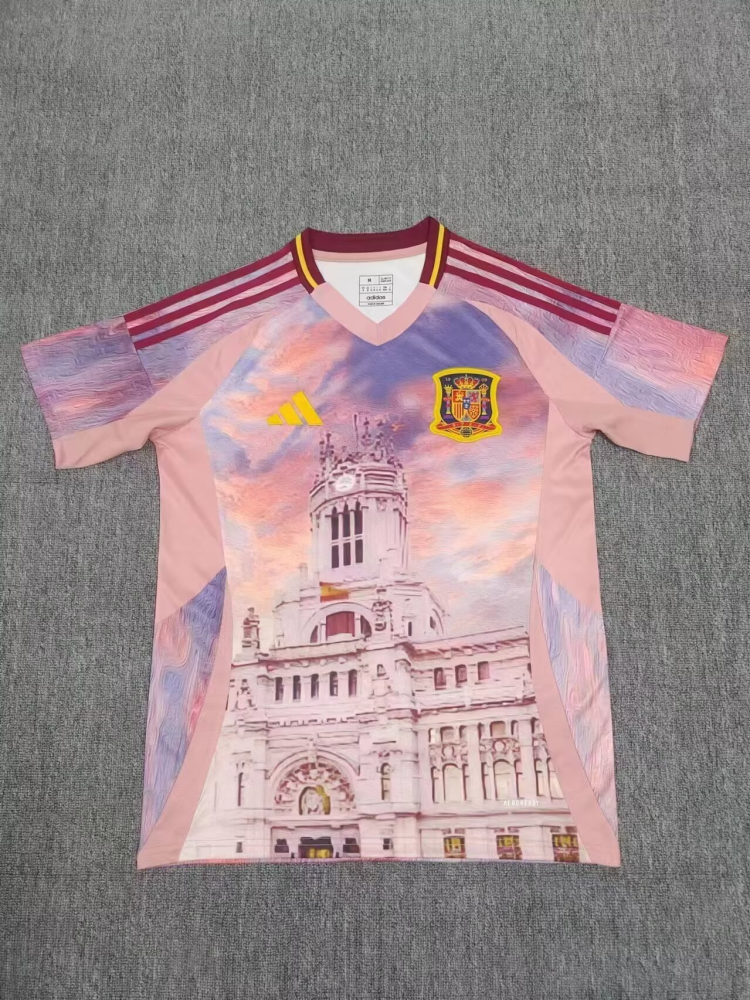 （S-2XL）1:1 Copy Top Quality 2026 Spain Special Edition Football Jersey （ Fan Edition）