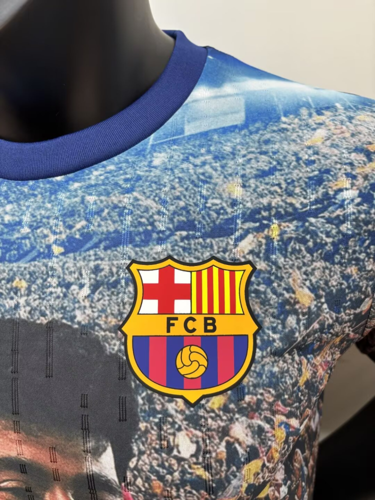 （S-2XL）1:1 Copy Top Quality 2025/2026 Barcelona Special Edition Football Jersey （ Fan Edition）