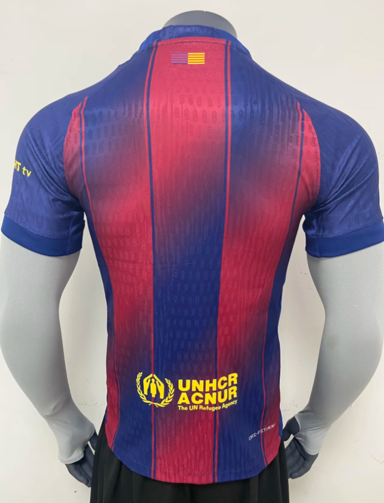 （S-2XL）1:1 Copy Top Quality 2025/2026 Barcelona Home Music Festival Football Jersey （Player Edition）