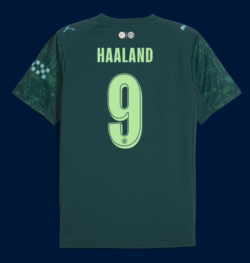 （S-2XL）1:1 Copy Top Quality 2025/2026 Manchester City fourth Football Jersey （ Fan Edition）