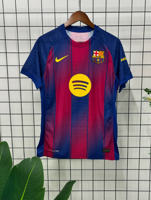 （S-3XL）1:1 Copy Top Quality 2025/2026 Lamine Yamal 10 Kopa Trophy Edition Barcelona Home Football Jersey（Player Edition）