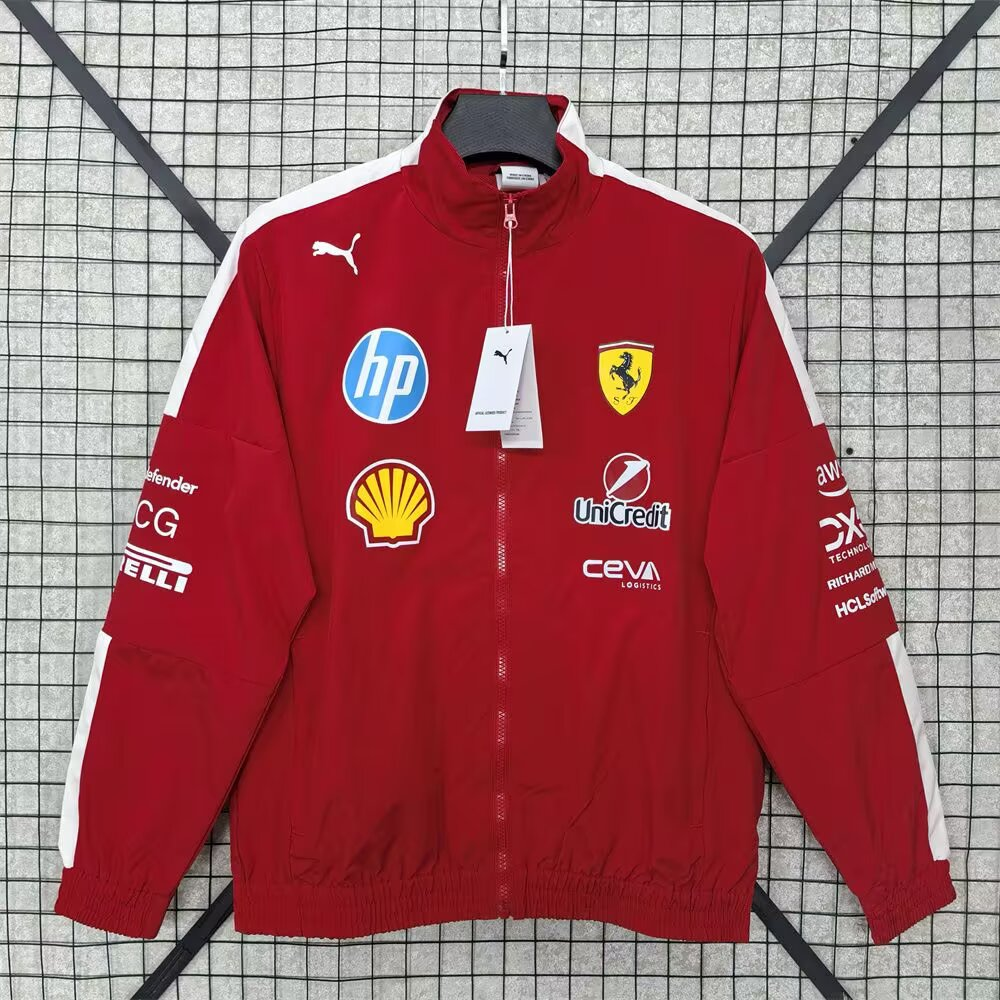 2025/2026 Ferrari racing suit Long Sleeve Jacket
