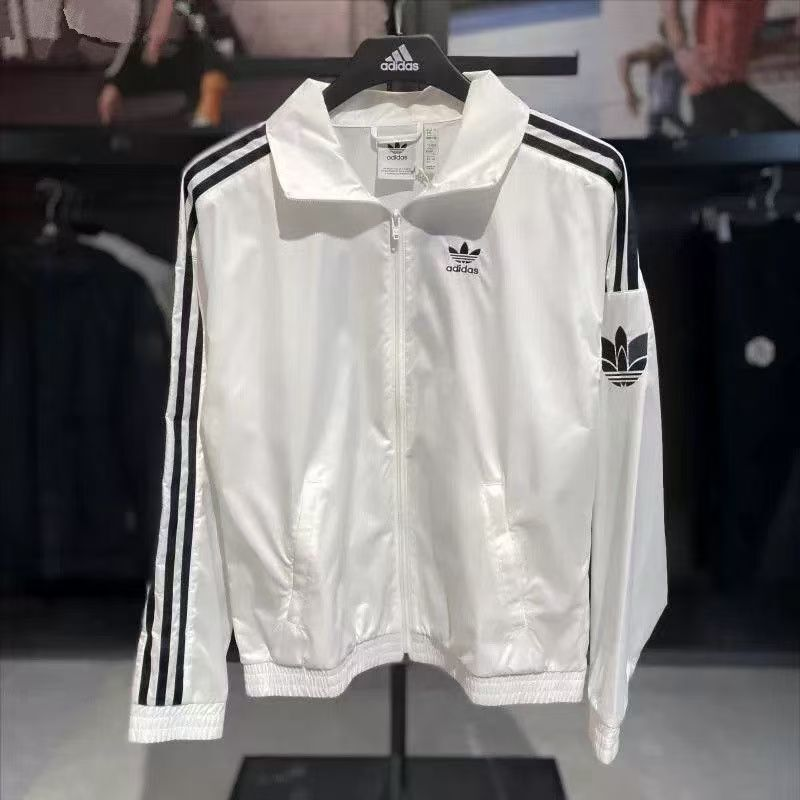 2025/2026 Adidas White Long Sleeve Jacket