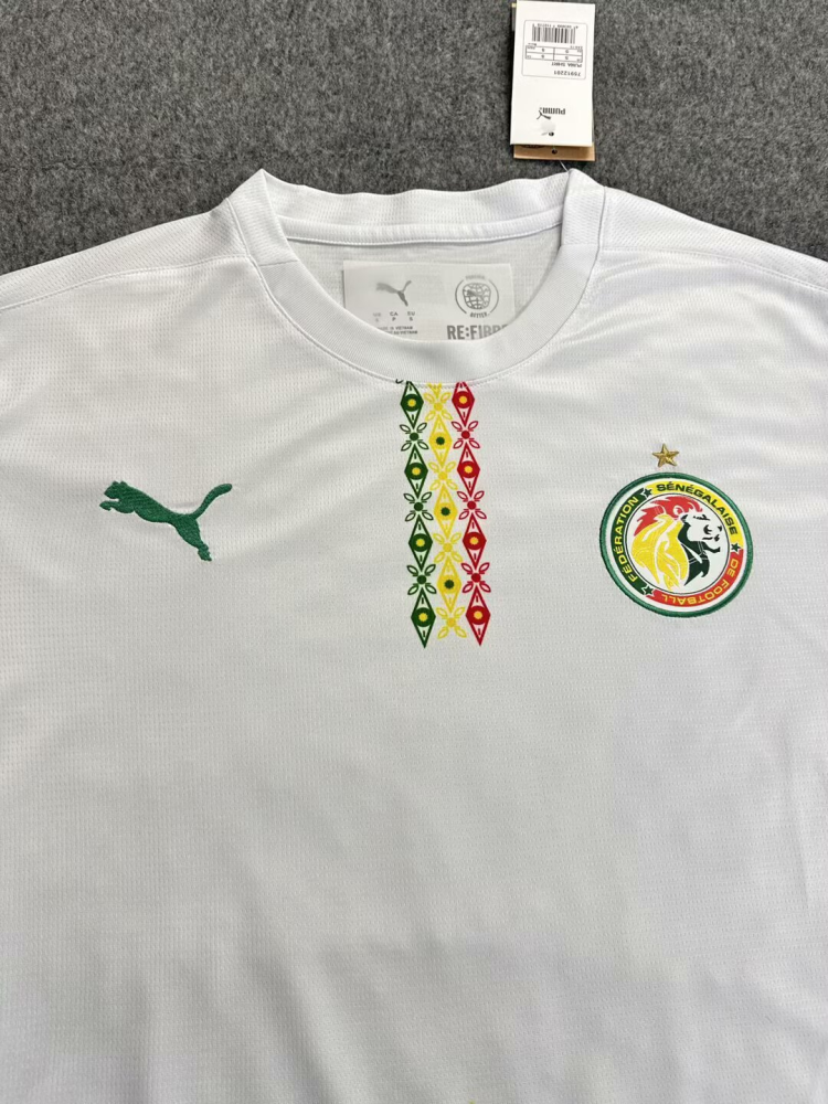 （S-2XL）1:1 Copy Top Quality 2025/2026 Senegal Home Football Jersey （Fan Edition）