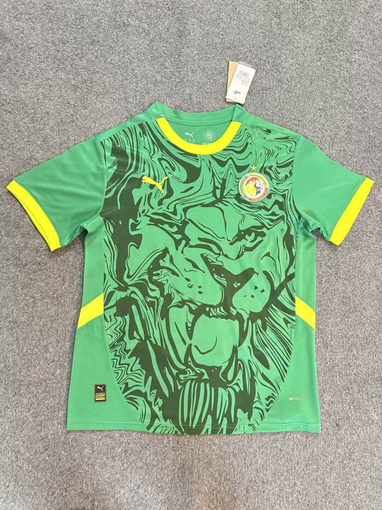 （S-2XL）1:1 Copy Top Quality 2025/2026 Senegal Away Football Jersey （Fan Edition）