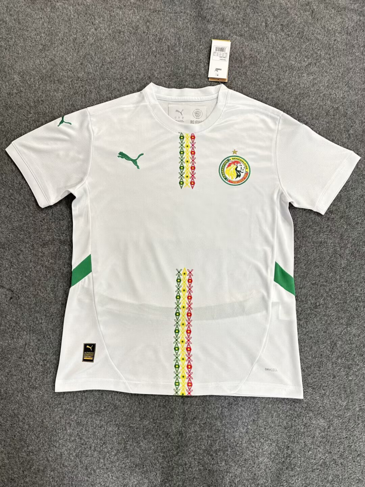 （S-2XL）1:1 Copy Top Quality 2025/2026 Senegal Home Football Jersey （Fan Edition）