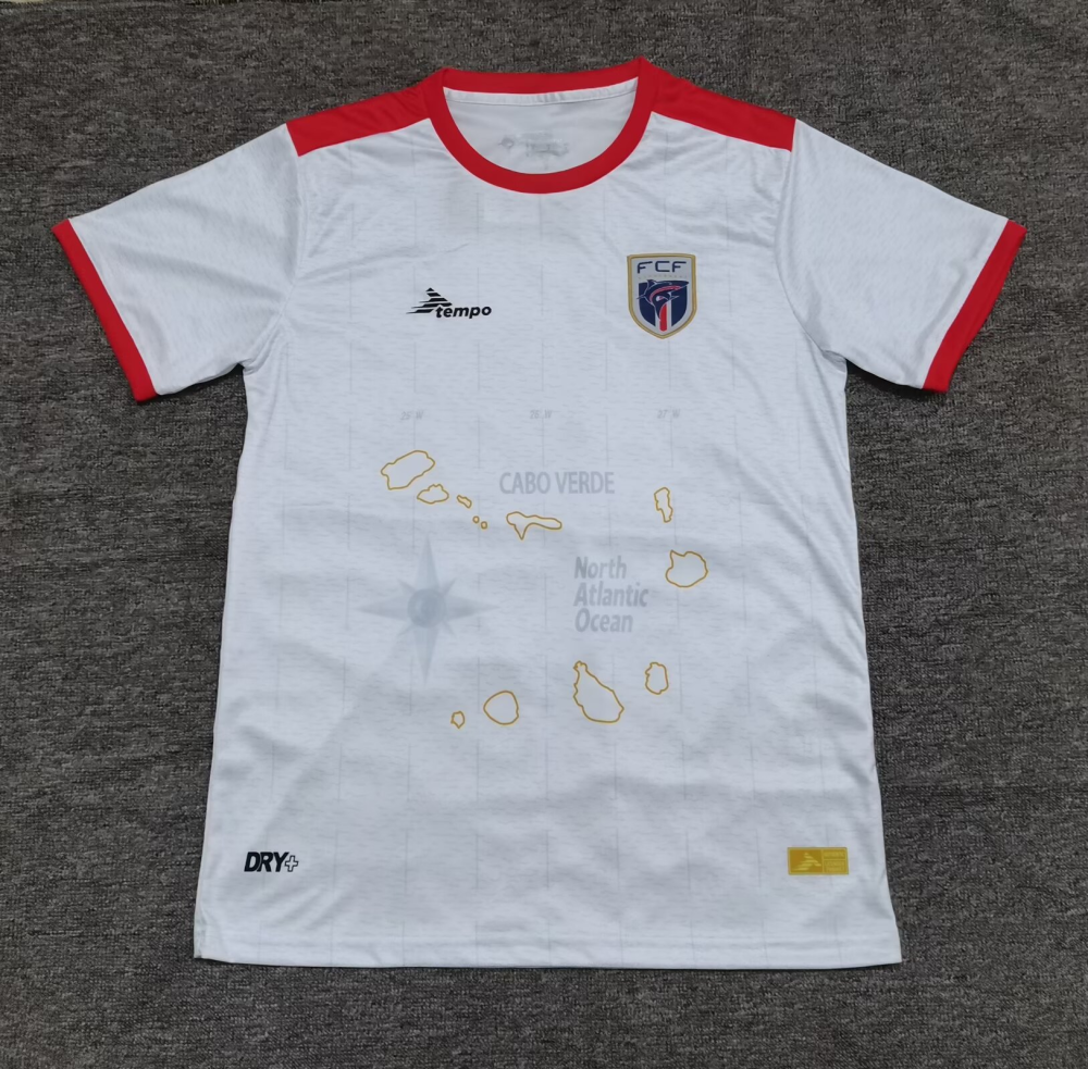 （S-4XL）1:1 Copy Top Quality 2026 Cape Verde Away Football Jersey （ Fan Edition）