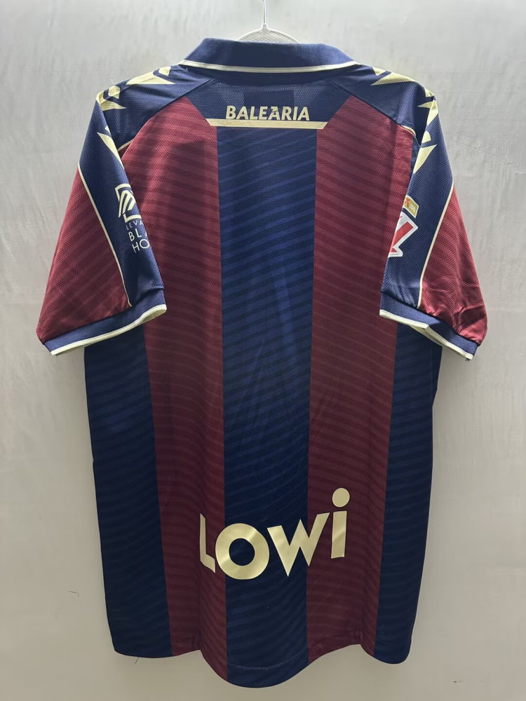 （S-4XL）1:1 Copy Top Quality 2025/2026 Levante Home Football Jersey （ Fan Edition）