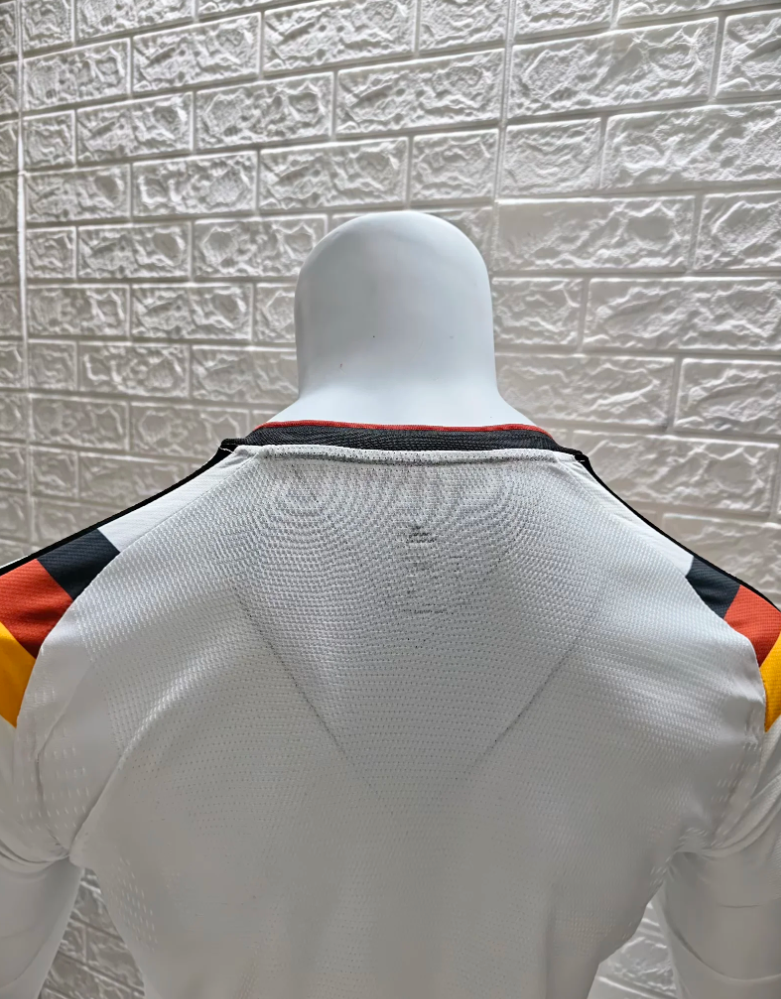 （S-4XL）1:1 Copy Top Quality 2026 Germany Home long sleeves Football Jersey （Player Edition）