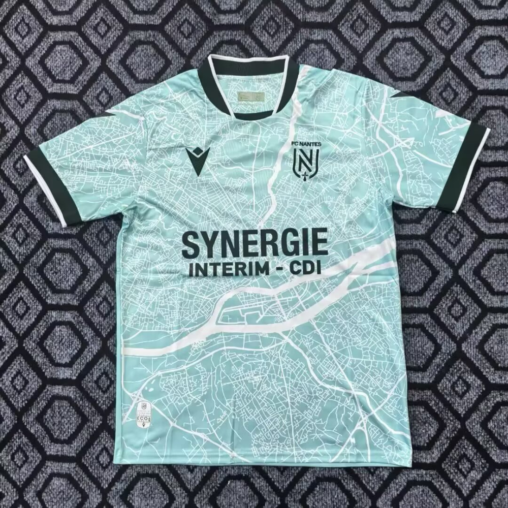 （S-2XL）1:1 Copy Top Quality 2025/2026 FC Nantes Away Football Jersey （ Fan Edition）