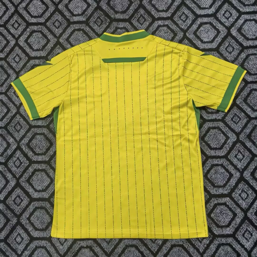 （S-4XL）1:1 Copy Top Quality 2025/2026 FC Nantes Home Football Jersey （ Fan Edition）