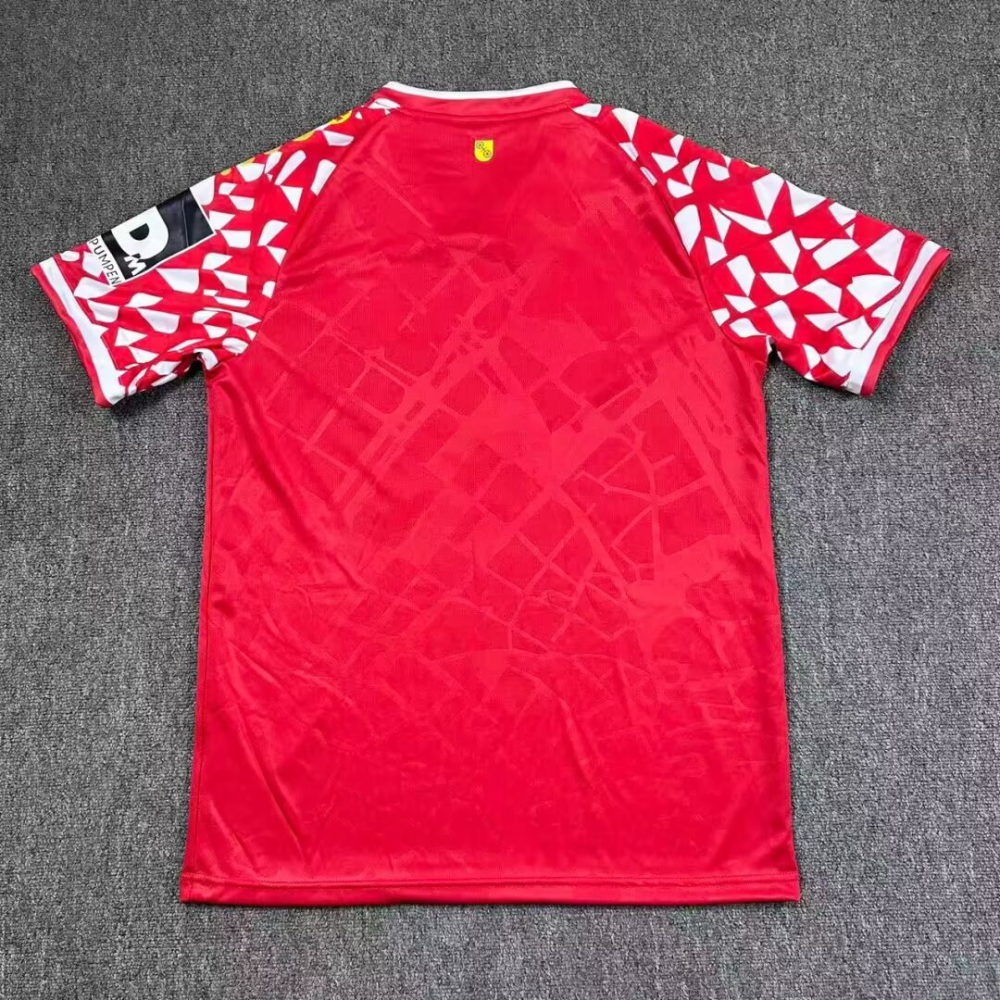 （S-2XL）1:1 Copy Top Quality 2025/2026 Mainz 05 Home Football Jersey (Fan Edition)