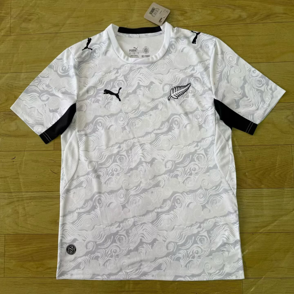 （S-4XL）1:1 Copy Top Quality 2026 New Zealand Home Football Jersey （ Fan Edition）