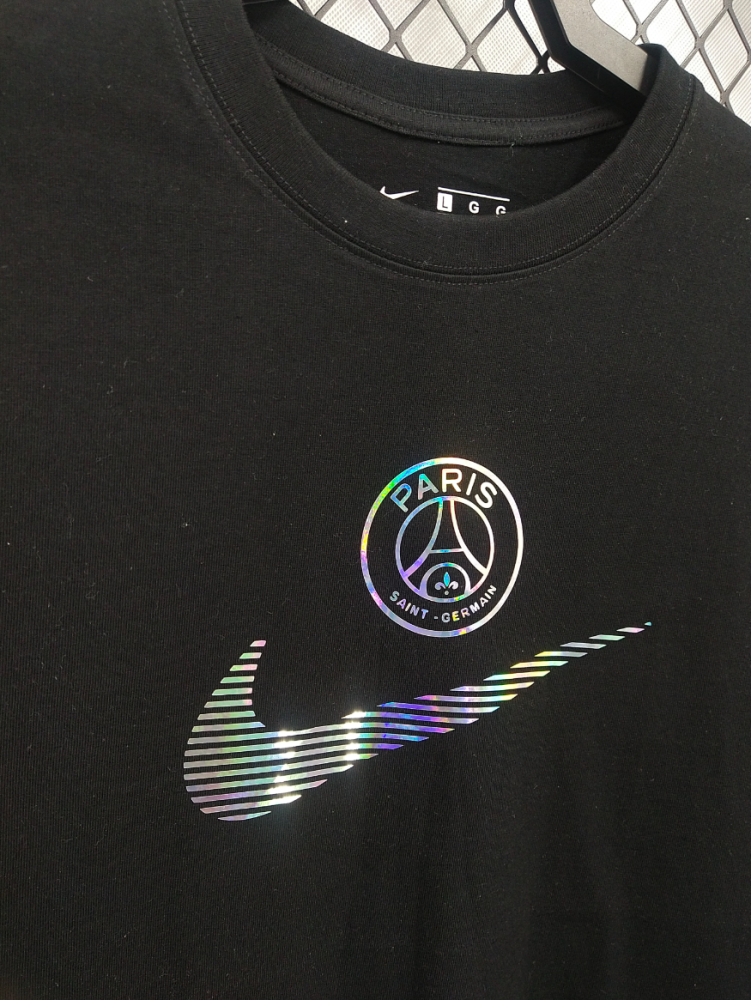 2025/2026 PSG Black long-sleeved sweater