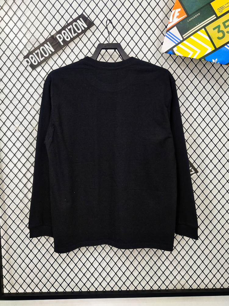 2025/2026 PSG Black long-sleeved sweater