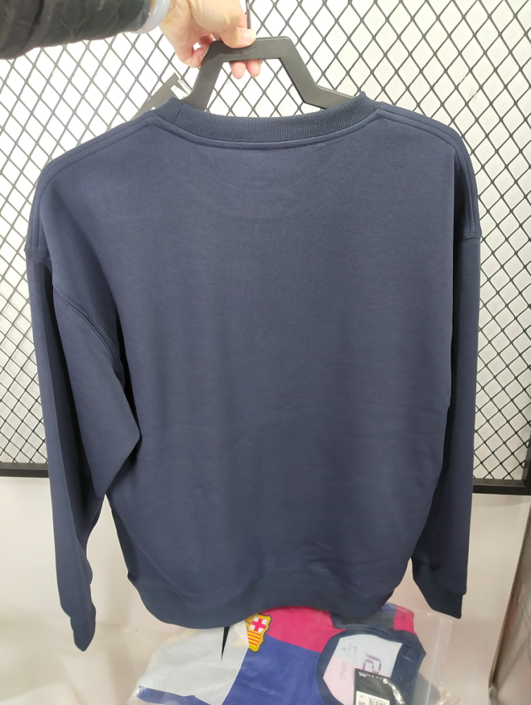 2025/2026 PSG Black long-sleeved sweater Jacket