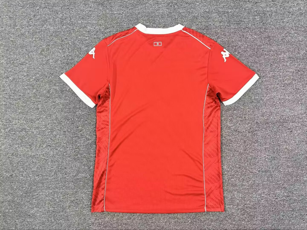 （S-4XL）1:1 Copy Top Quality 2026 Tunisia Home Football Jersey （ Fan Edition）