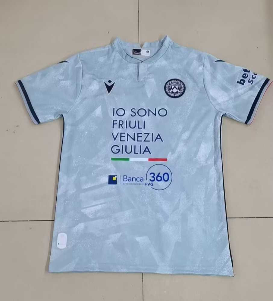 （S-2XL）1:1 Copy Top Quality 2025/2026 Udinese Away Football Jersey （ Fan Edition）