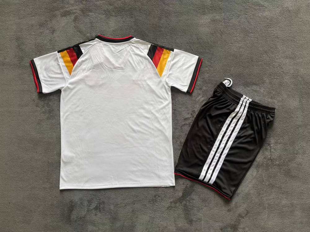 （S-2XL）1:1 Copy Top Quality 2025/2026 Germany Home Football Jersey Set（Fan Edition）