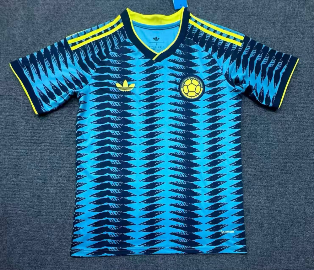 （S-4XL）1:1 Copy Top Quality 2026 Colombia Home Football Jersey （ Fan Edition）