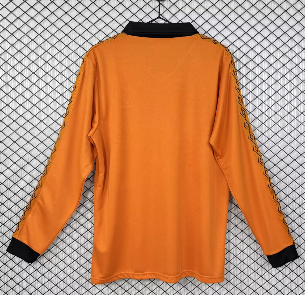 （S-2XL）1:1 Copy Top Quality 1980/1981 Wolverhampton Wanderers Home Football Jersey （ Fan Edition）