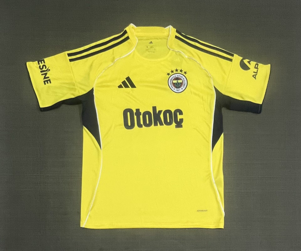 （S-2XL）1:1 Copy Top Quality 2025/2026 Fenerbahçe  Away Football Jersey （ Fan Edition）