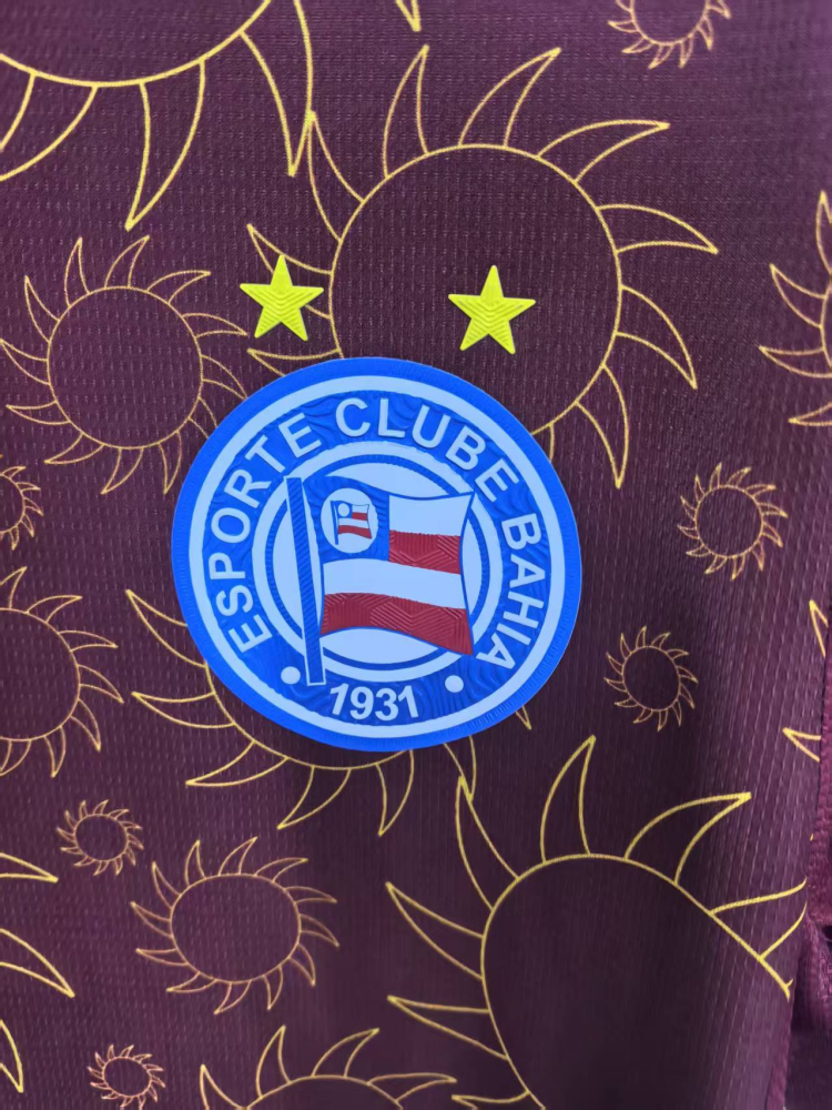 （S-2XL）1:1 Copy Top Quality 2025/2026 Bahia Third Football Jersey （ Player Edition）