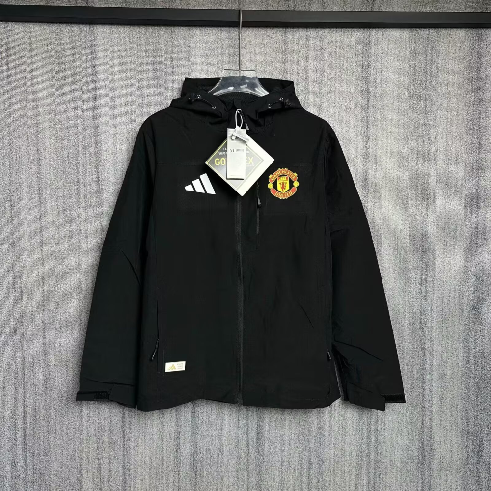 2025/2026 Manchester United Long-Sleeved Windproof Jacket