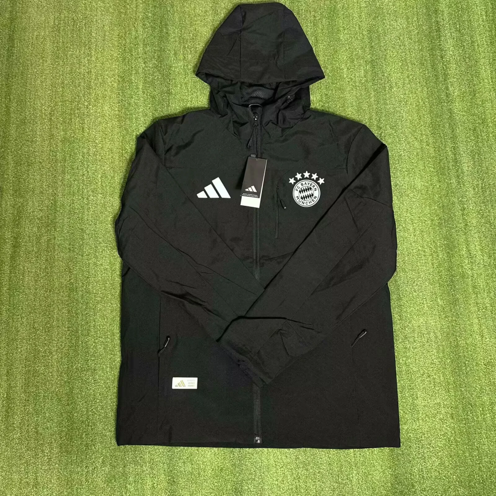 2025/2026 Bayern Munich Long-Sleeved Windproof Jacket