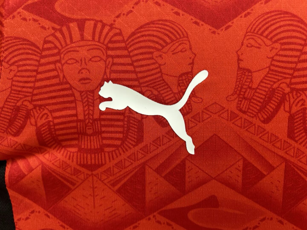 （S-4XL）1:1 Copy Top Quality 2025 Egypt Home Football Jersey （ Fan Edition）