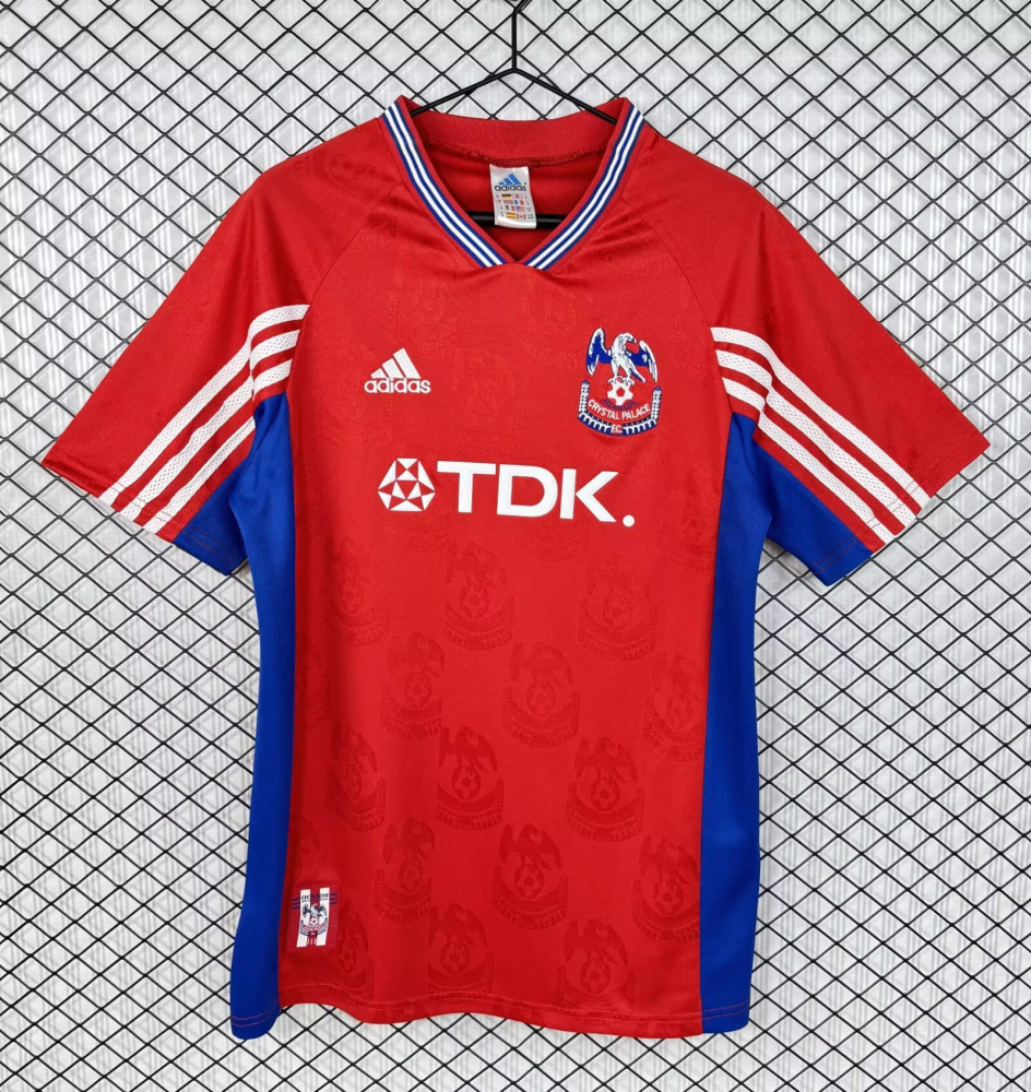 （S-2XL）1:1 Copy Top Quality 1998/1999 Crystal Palace Home Retro Football Jersey （ Fan Edition）