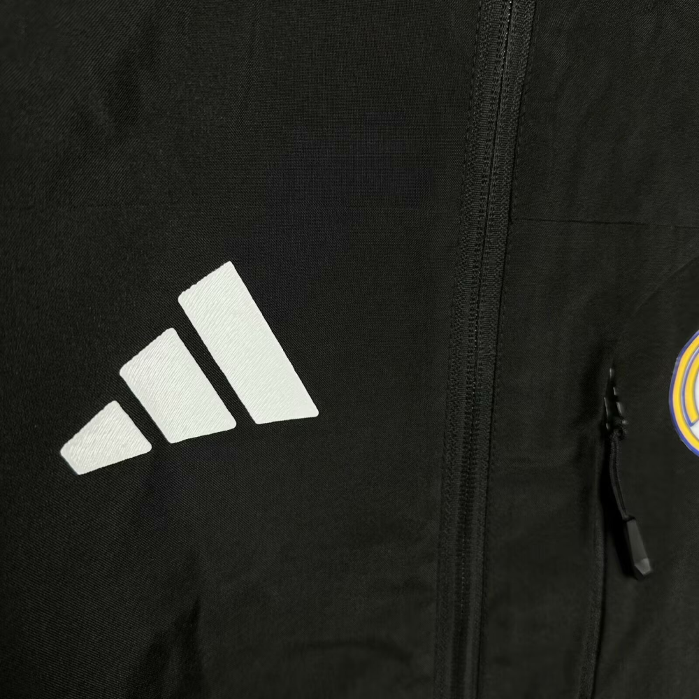 2025/2026 Real Madrid Long-Sleeved Windproof Jacket