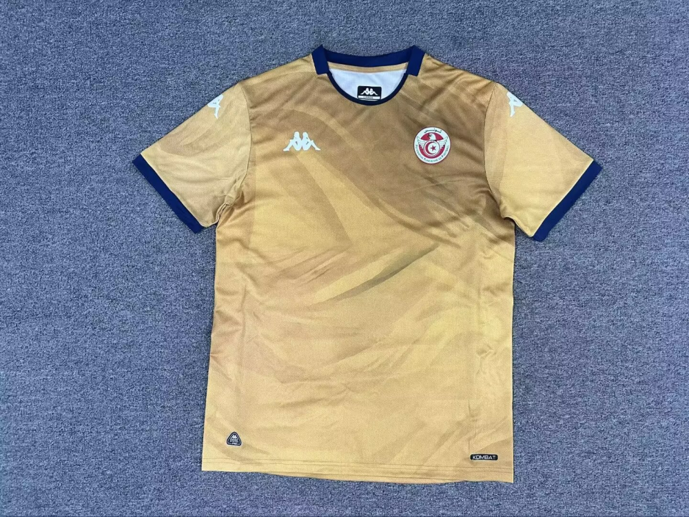 （S-4XL）1:1 Copy Top Quality 2026 Tunisia Third Football Jersey （ Fan Edition）